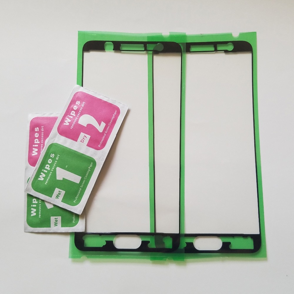 2 teile/los Für Samsung Galaxis Hinweis 4 N910 N910F N910V N910C N910G N910A praktisch Gehäbenutzen Rahmen Klebstoff LCD Platte aufkleber Kleber