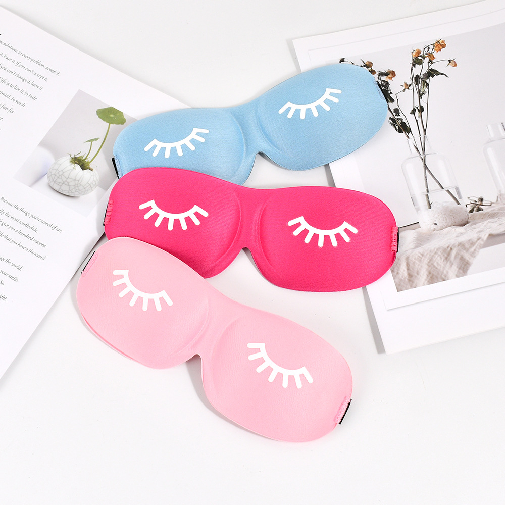 Máscara para dormir 3d, belleza, pestañas, máscara para dormir, sombra de ojos, ayuda para dormir, viajes al aire libre, hogar, descanso de ojos, relajación, cubierta ocular, cuidado de la salud