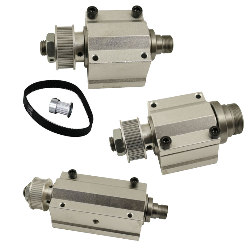 Woodworking Cutting Grinding Spindle Mini Lathe Beads Locomotive Spindle Assembly Drill Chuck Set Small Lathe Accessories