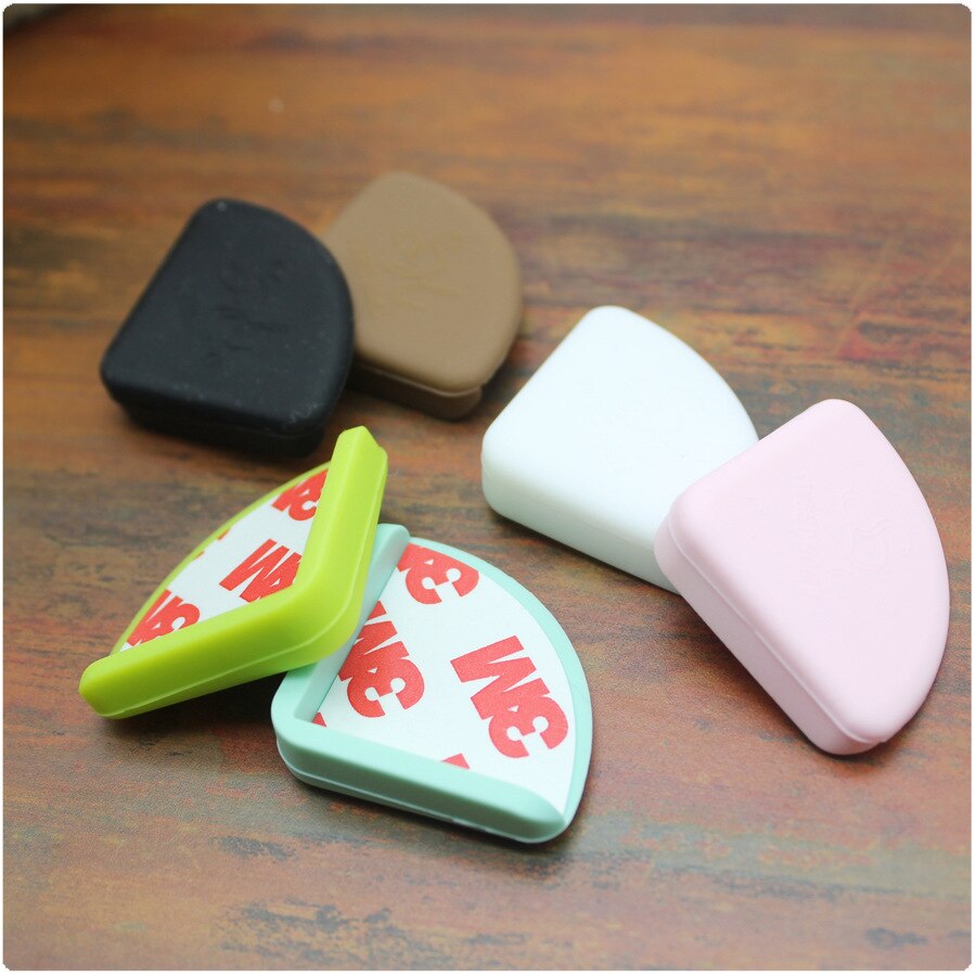 Baby Protection Products for Children Anti Collision Angle Thin Window Angle Protection Silicone Baby Corner Guards: 1pc blue