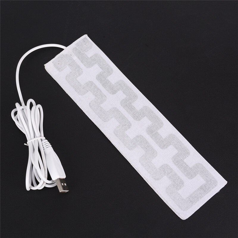1pc Heated Socks Carbon Fiber Pads Electric Heated Insoles Winter Warm Arm Hands Waist Heated Gloves 21cm x 5.8cm