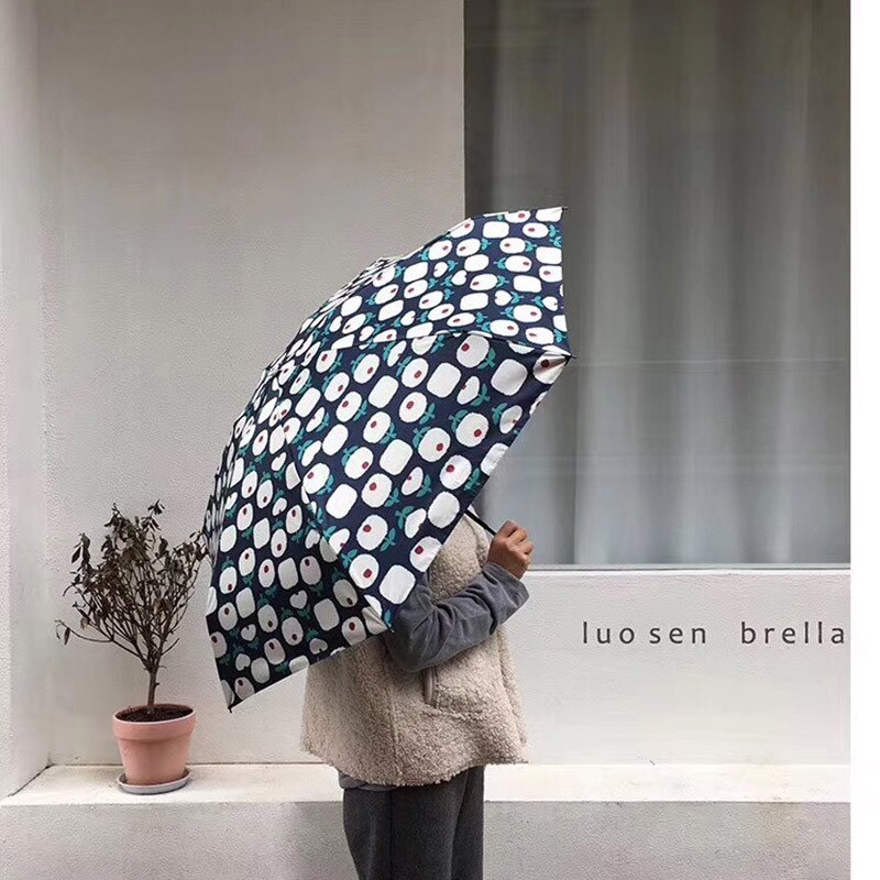 Parasol Vrouwen Reizen Mode Kleine Regen Pocket Waterdichte Mini Draagbare Meisjes Anti-Uv Opvouwbare Paraplu Paraplu Mini Umbre