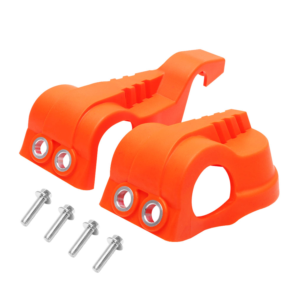 Protector de cubierta de zapato inferior de horquilla para motocicletas, Protector para KTM XC XCF XCW SX SXF EXC EXCF TPI Six Days 150 250 300 350 450 -2022: Naranja