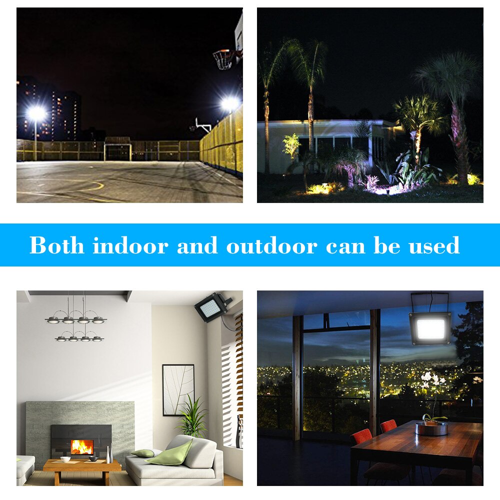 Lámparas solares para pared reflector alimentado 54 luces solares LED IP65 luces de seguridad impermeables al aire libre para el hogar, jardín, césped