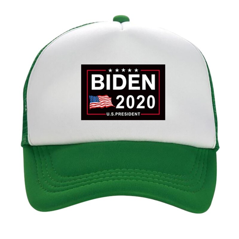 Biden American Flag Baseball Cap Adjustable Sun Mesh Running Hat American Election Breathable Baseball Hat: CGW