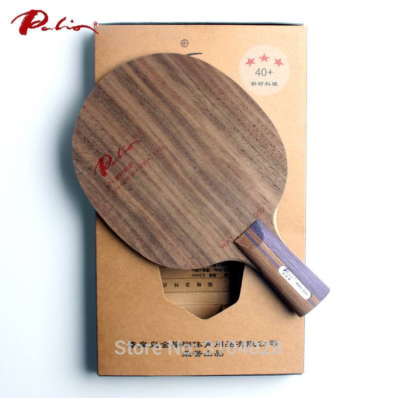 Palio official way005 way 005 table tennis blade pure wood for 40+ material table tennis racket sports racquet sports