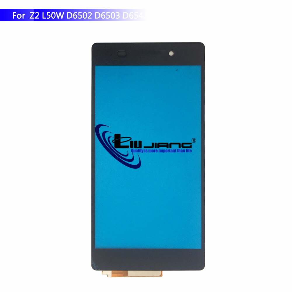 Schermo di Tocco Originale per Sony Z1 Z1Z3 Compatto Z2 Z3 Z4 Z5 Digitizer Anteriore in Vetro Del Pannello Parti di Ricambio