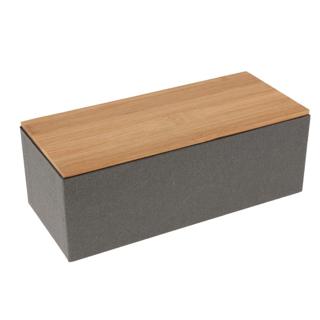 Kök metall förvaringslåda med bambu lock soptunnor bröd socker lådor te ört förvaring hållare mat behållare arrangör: D