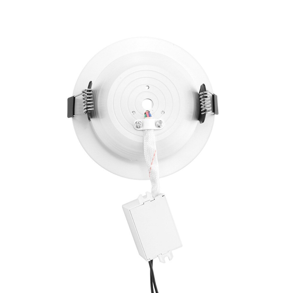 Lemonbest 5W 10W Round RGB LED Panel Light Concealed Recessed Ceiling Lamp Downlight AC 85-265V FOR Home Office Decoration