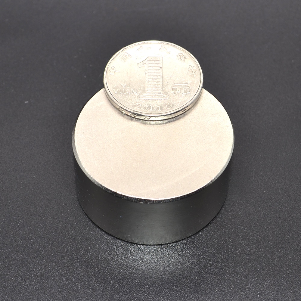 1Pc Magneet 40X20 Mm N52 Ronde Sterke Magneten Krachtige Neodymium Magneet 40X20 Mm Magnetische metalen 40*20Mm
