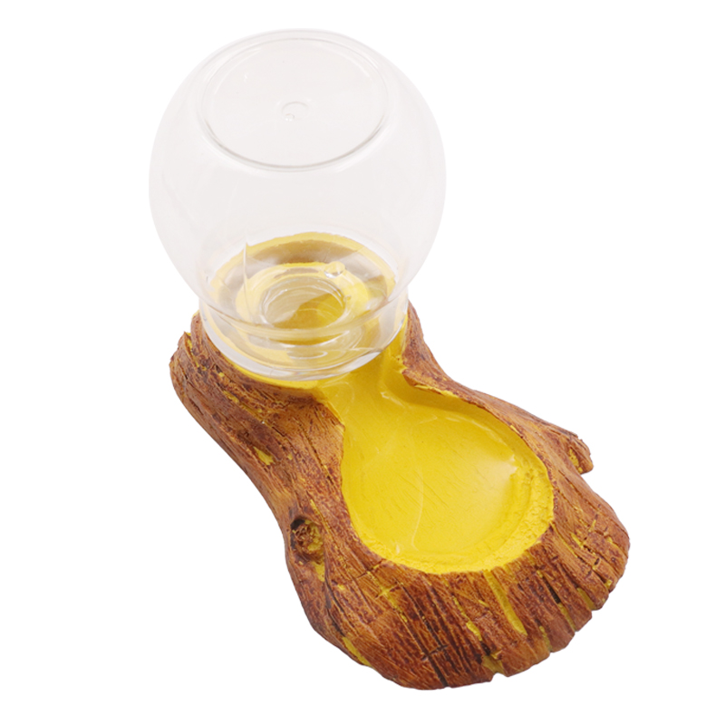 Reptile Amphibians Automatic Waterer Tortoise Basin Lizard Bowl Water Feeder Drinking Fountains Box Landscaping Decorations