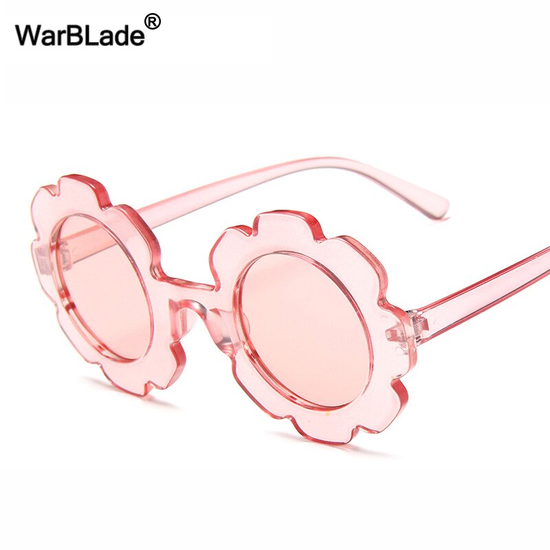 WarBlade Neue freundlicher Sonnenbrille freundlicher Runde Blume sonnenbrille Mädchen Jungen Baby Sport Schattierungen Brille UV400 Brillen Oculos De Sol