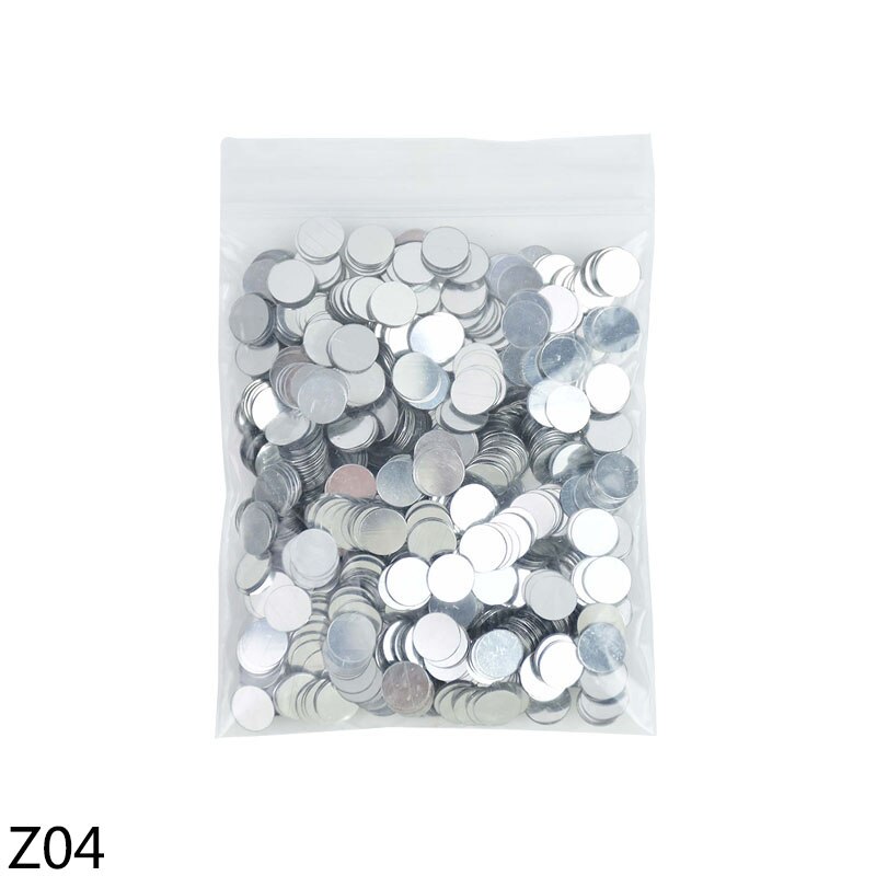 Confettis ronds à paillettes, 15 g/paquet, 6mm, mélange de couleurs, pour fête prénatale, mariage, décoration de Table, accessoires de bricolage: Z04