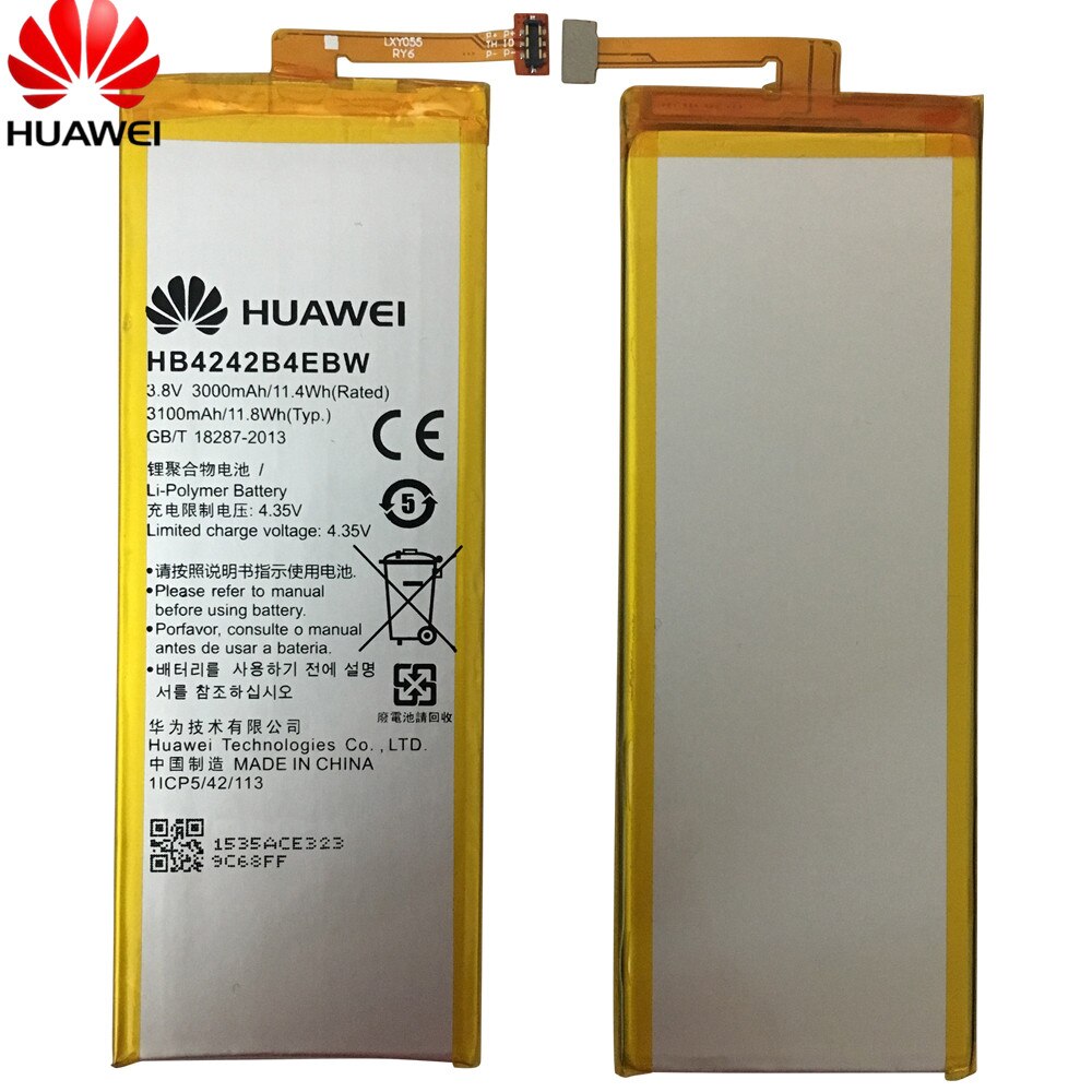 Original For Huawei Battery for Huawei honor 4X honor 6 honor che2-l11 H60-L01 H60-L02 H60-L11 H60-L04 HB4242B4EBW 3000mAh