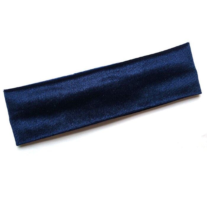 Elastic Velvet Classic Color Hair Belt Girl Headband Accessories Black Hair Bands Tie For Women Leisure Girls