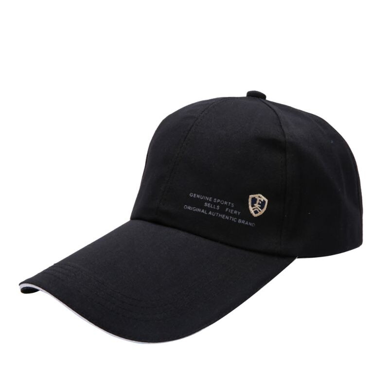 Unisex Sports Women Men Hats Lengthened Brimmed Golf Cap Outdoor Adjustable Hip-Hop Dance Hat