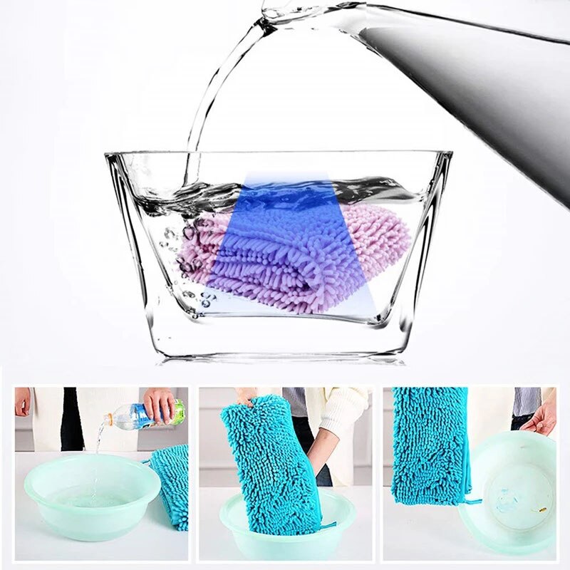 Pet Towel -Dog Towels Ultra Absorbent Quick Dry Pet Bath Towels,Microfiber Chenille, for Small, Medium, Large Dogs and Cats