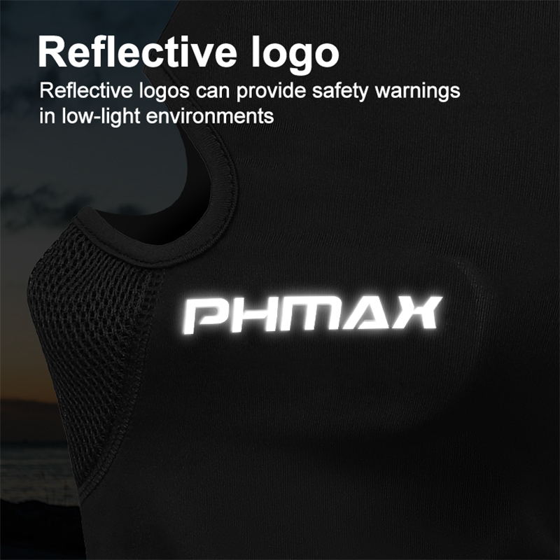 PHMAX Motorrad-Reitmaske, Windschutz und Wärme, atmungsaktiv, Vollgesichtsmaske, Sturmhaube, Mütze, Schal, Kapuze, Moto, Radfahrer, Windkappe