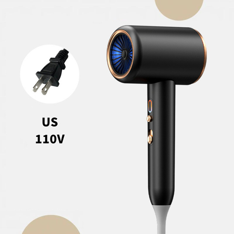 High-Speed Hair Dryer 2400w High-Power Fast Drying Blue Light Negative Ion Silent Hair Dryer For Home Hair Salon