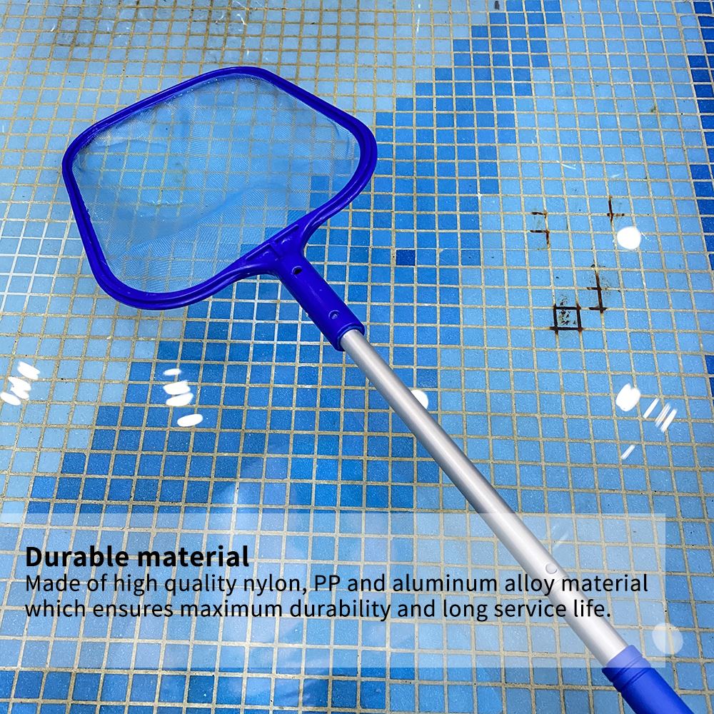 Basen głowica próżniowa basen szczotka robić czyszczenia płytek ściennych z 46w liść cedzidło szczotka robić czyszczenia netto akcesoria pływanie czyste narzędzia