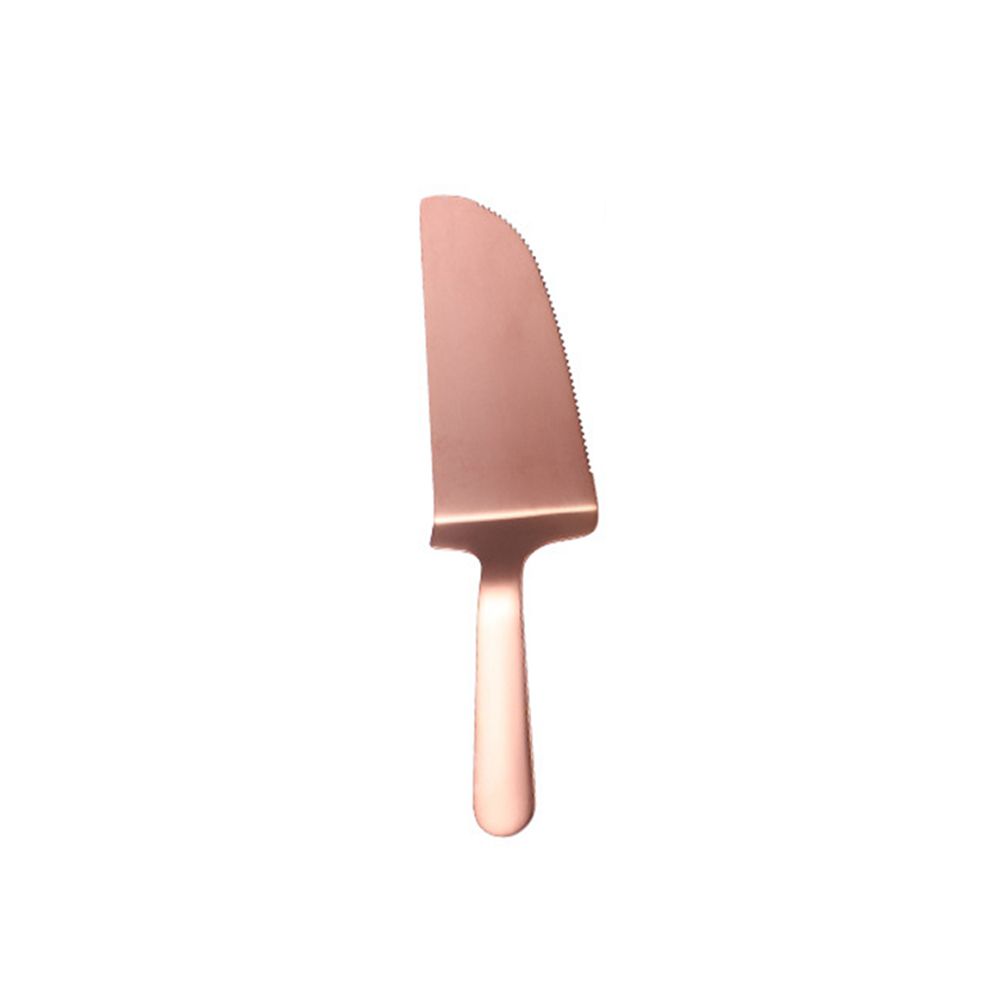 1Pc Gold/Rose Gold Baking Cake Shovel for Pie/Pizza/Cheese/Pastry Western Cooking Tools Cheese Server Divider Knives: A5