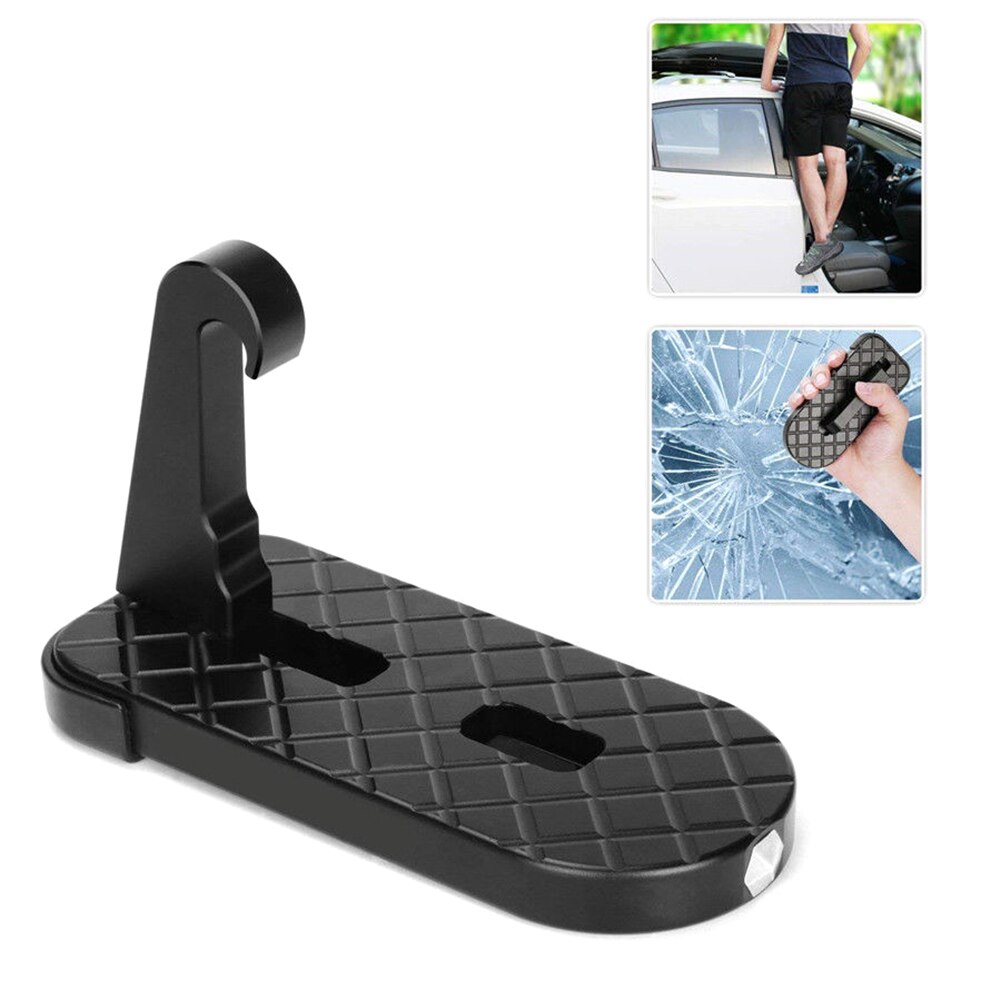 Pedal de teto automotivo para carro, material criativo, ajuda de carro, suv, no teto, gancho auxiliar, porta, teto de acesso, conveniente, pedal dobrável