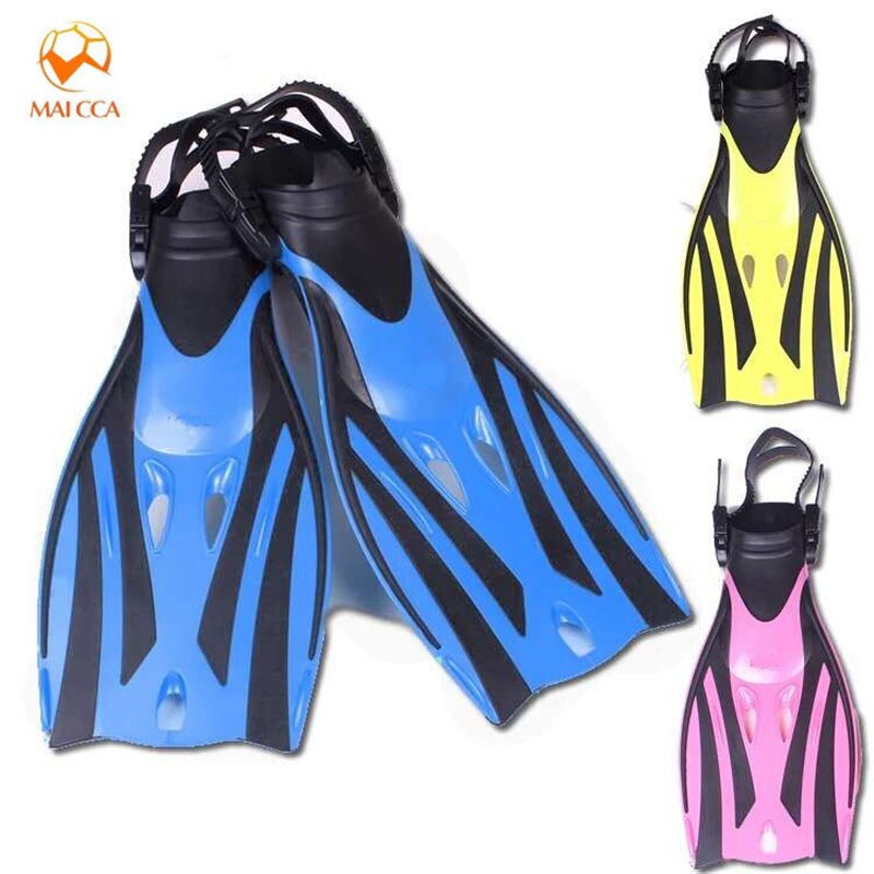 Diving Flippers Children Adjustable Scuba Kids Swimming Shoes Submersible Snorkeling Monofin Child Diving Fins