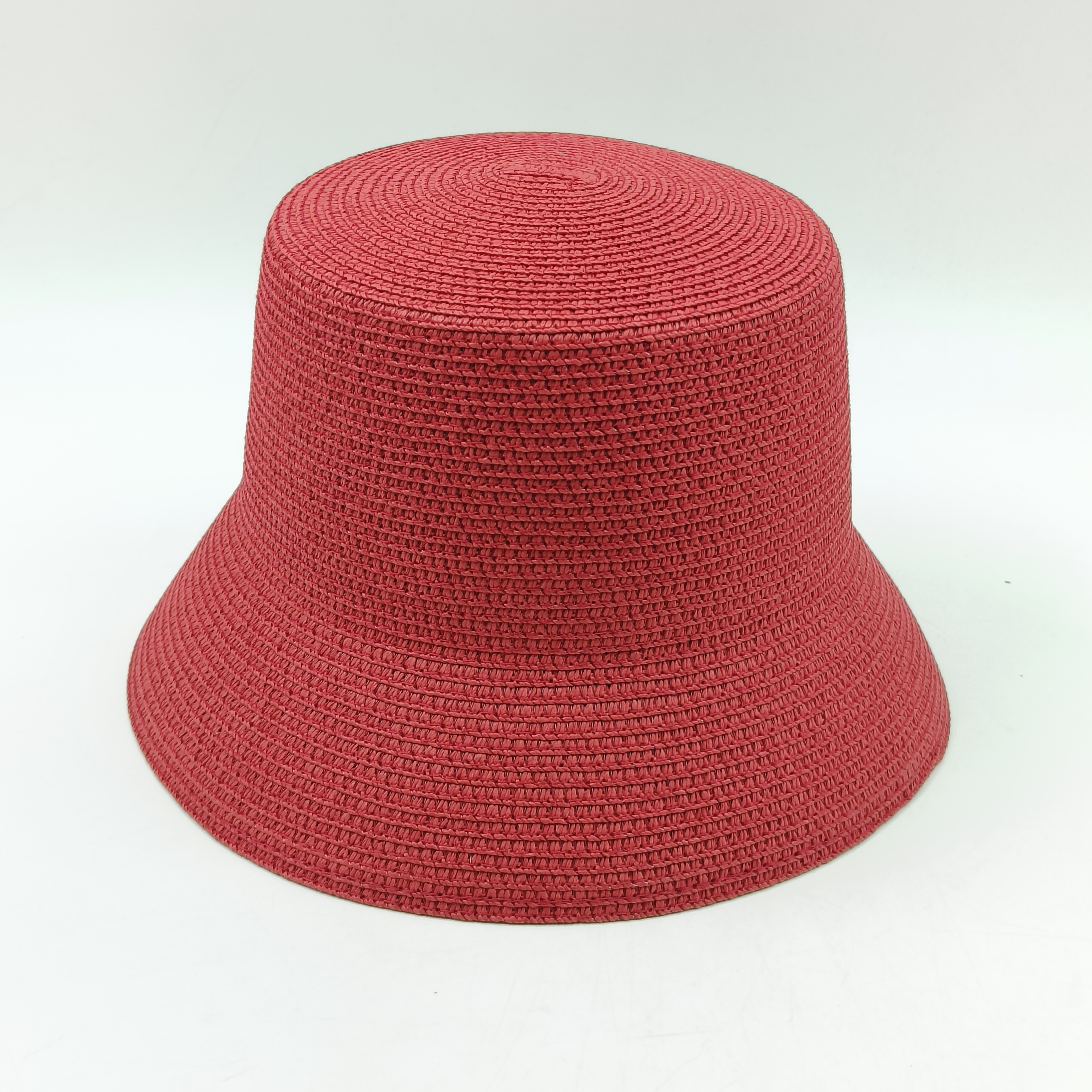 Dame Solhatt Strå - Blomstermønster - Casual - Solbeskyttelse - Liten Brem - Sommer Strand: Grønn