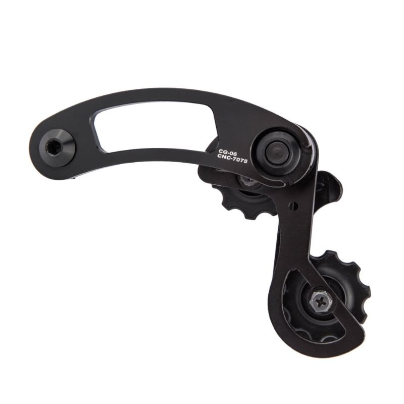 Bike Aluminum Chain Tensioner Adjustable Pulley Jockey Wheel Single Speed ​​Fixed Gear Derailleur for Bicycle N02 20