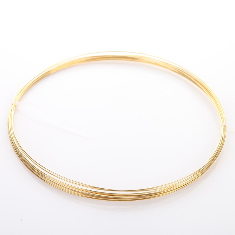 H62 mässingstråd ledande gyllene kopparstång industriexperiment gör-det-själv-trådar material 0.3 0.4 0.5 0.8 1 2 3 4 mm 5 meter