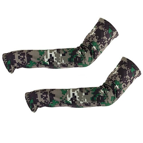 Manchons Bras Rafraîchissants - Protection UV, Unisexe, Taille Unique, Motif Feuille D'Érable Renard - 7