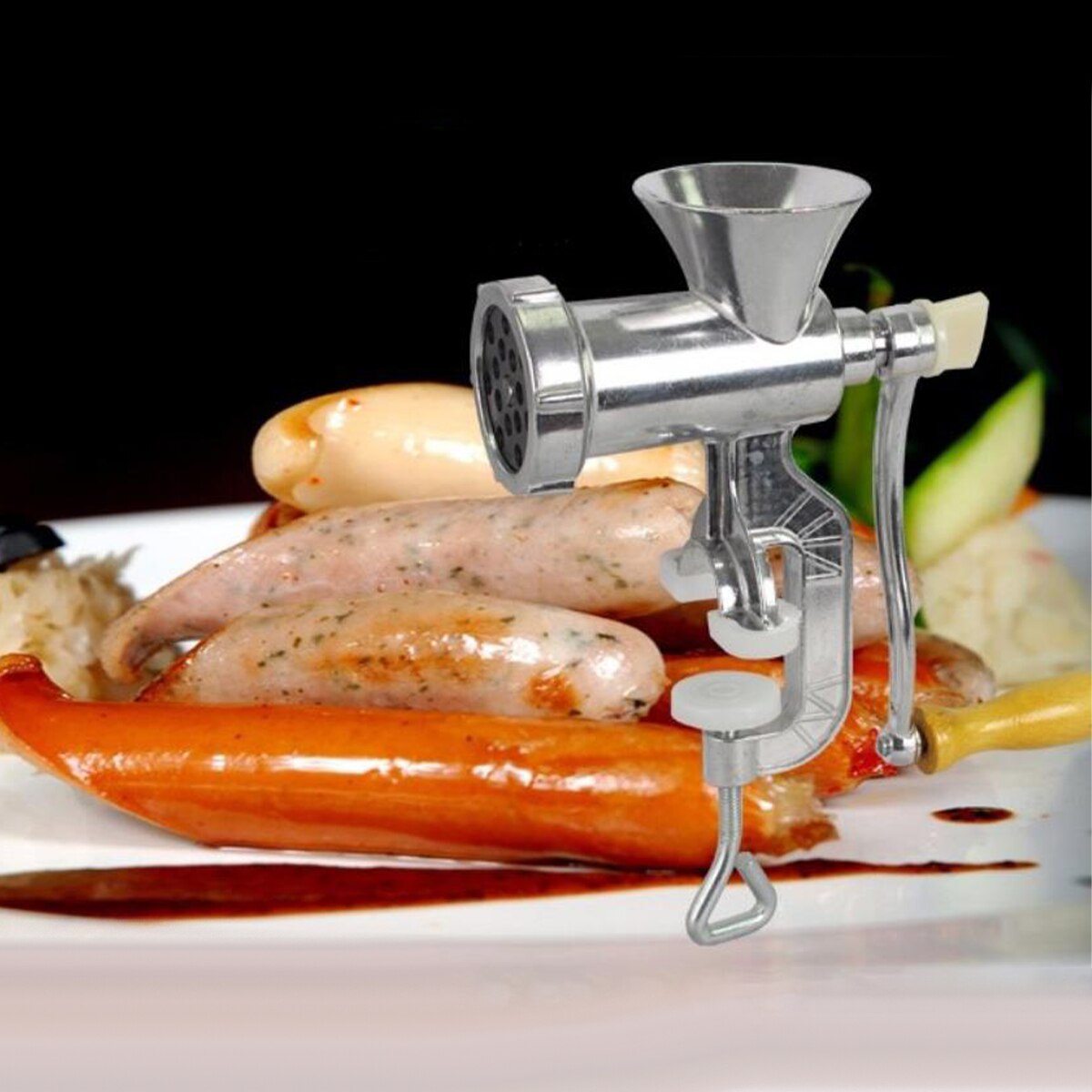 1 Set Household Sausage Stuffer Multi-purpose Meat Grinder Sausage Making Supply