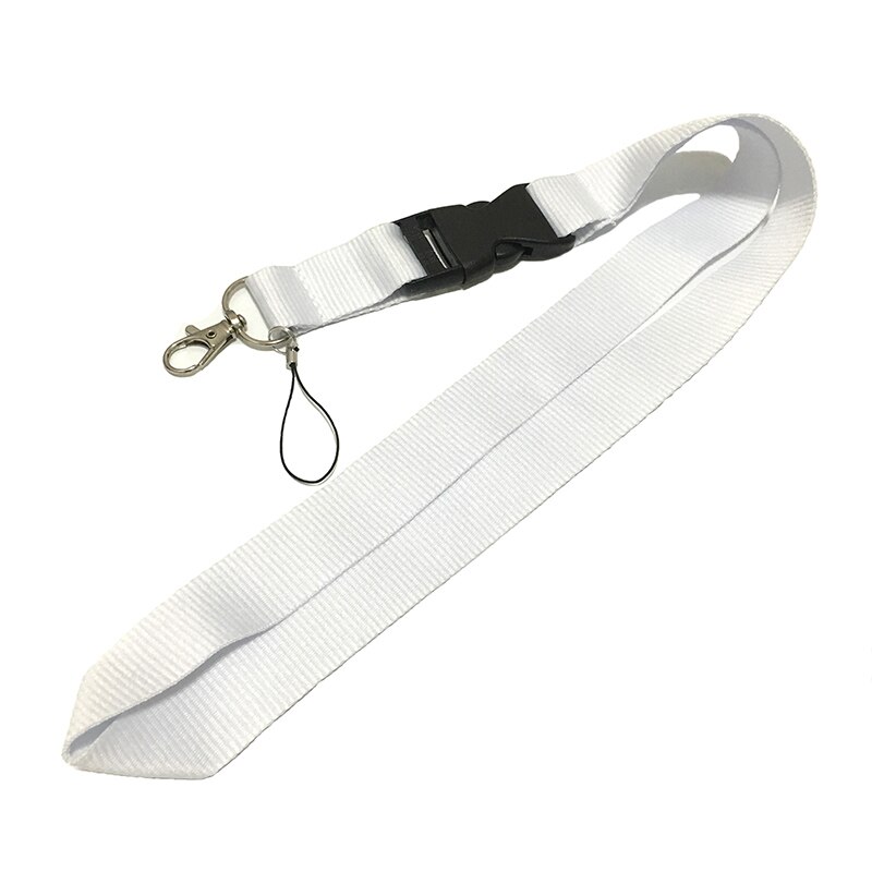 5 farbe Nacken Gurt Lanyards für schlüssel Ich würde Karte praktisch Riemen USB abzeichen Halfter DIY aufhängen Seil Lariat Schlüsselband verrotten