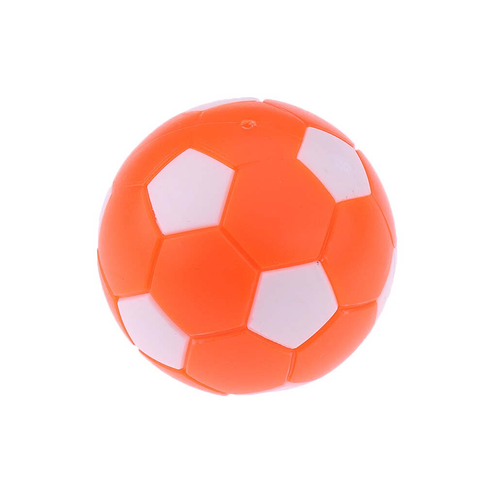 6 stykker 36mm bordfodbold bordfodbold bordfodbold holdbare erstatningskugler