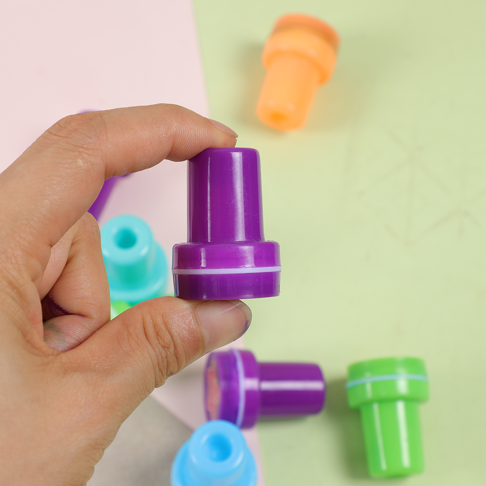 10 Uds. De sellos surtidos para niños, sellos de autotinta, sellos de juguete para niños, sello de cara sonriente, álbum de recortes, pintura DIY, decoración de álbum de fotos