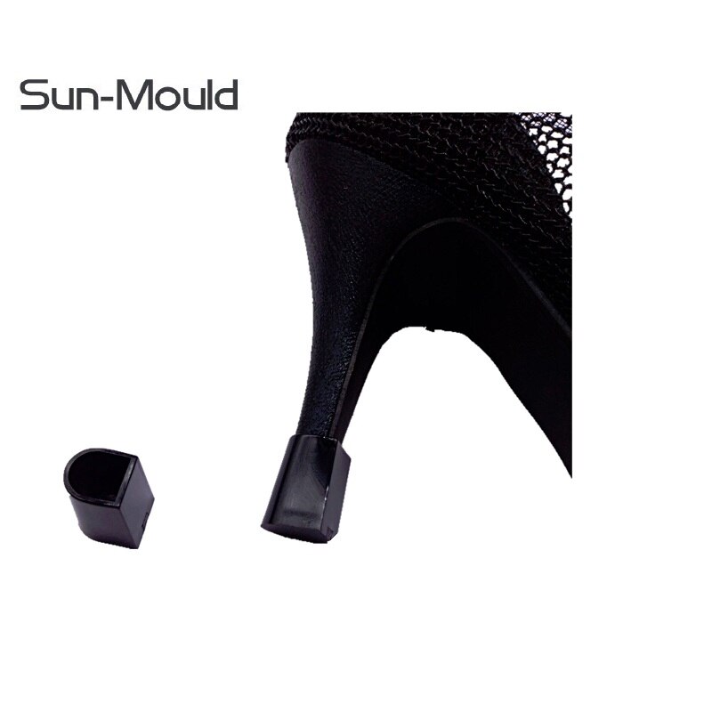 Protectores de tacón de aguja para mujer, 7 tamaños, tacones de baile latino, tapones protectores para zapatos de tacón alto