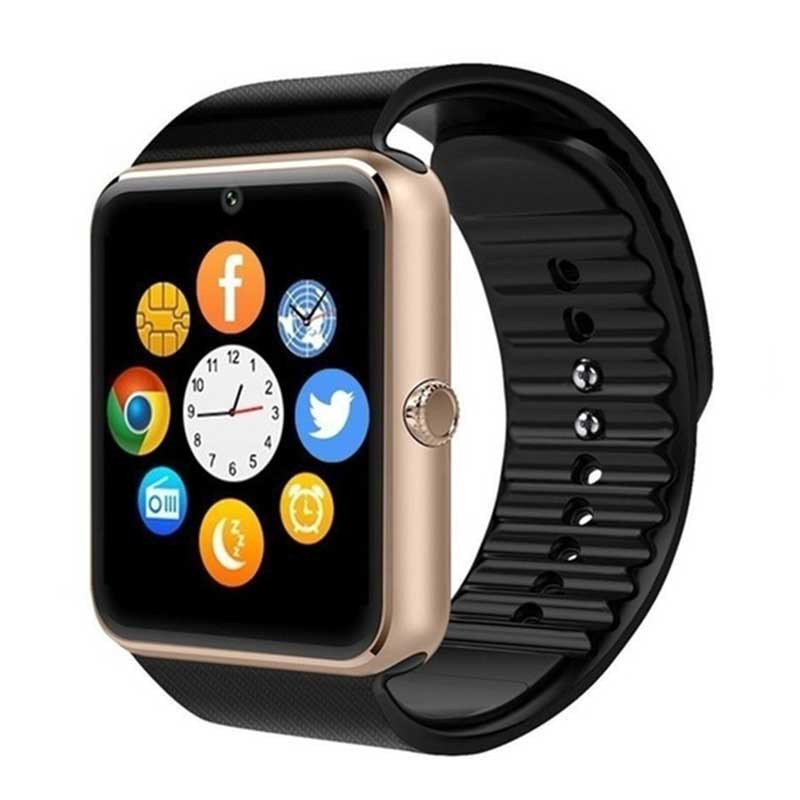 Smart Watch Women Lovely Bracelet Heart Rate Monitor Sleep Monitoring Smartwatch Connect IOS Android Waterproof Wristband: black-gold