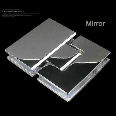 135 degrees 304 stainless steel wall glass door shower door hinges shower room Door Hinge for interior doors: 180 mirrored 304