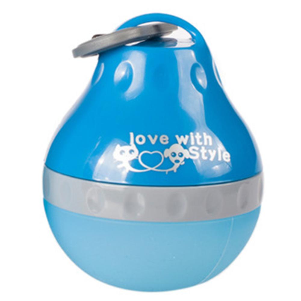 Bouteille d&#39;eau Portable de voyage pour chien, bol de gel de silice, distributeur d&#39;eau d&#39;extérieur pour animaux de compagnie, chiot chat, 200ML/400ML: Blue / 200ml