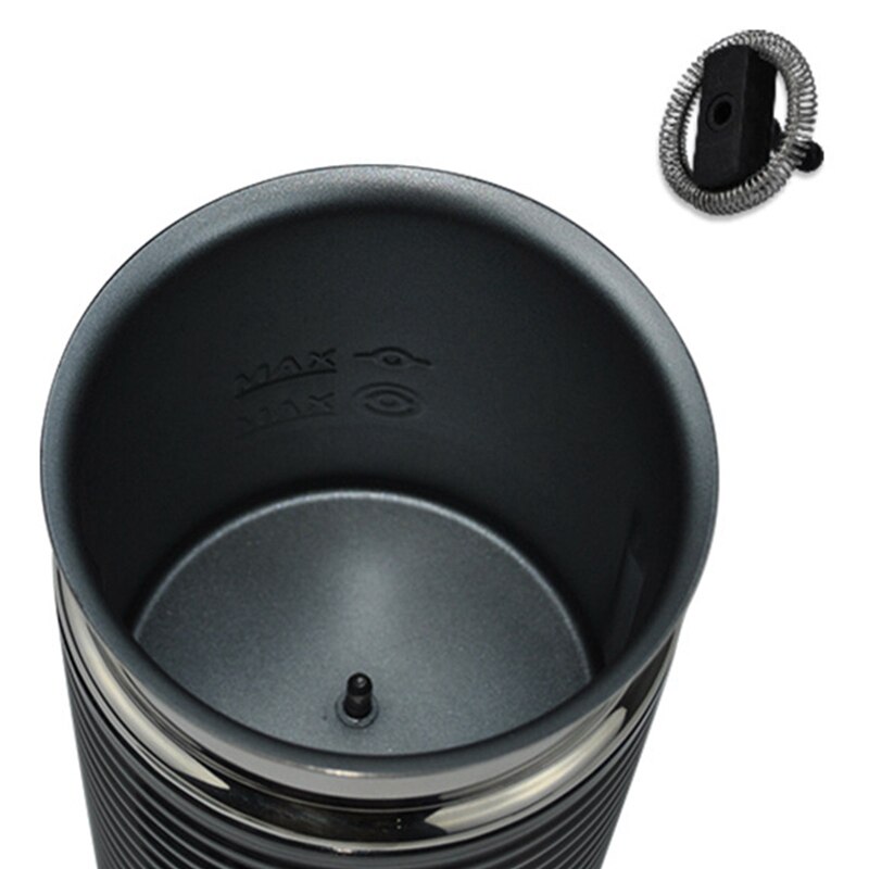 Automatische Warm En Koud Melkschuim Machine Thuis Cappuccino Maker Metgezel Melkopschuimer, Eu Plug