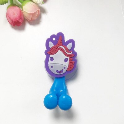 1Stck niedlich Einhorn Zahnbürste Handtuch Halfter Bambus Holzkohle Gesundheit Zahnbürste Für Oral Pflege Zähne Reinigung Weichen Borsten Pinsel: 14