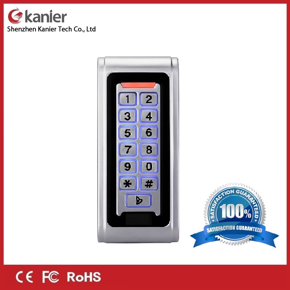 Waterproof IP68 Standalone RFID CARD WG ACCESS CONTROL KEYPAD Unit Security System with password for House Office Government