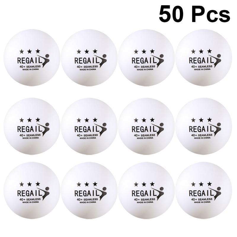 Paquet De 50 Balles De Ping-Pong SuanQ Orange - Qualité Supérieure Pour Entraînement Avancé