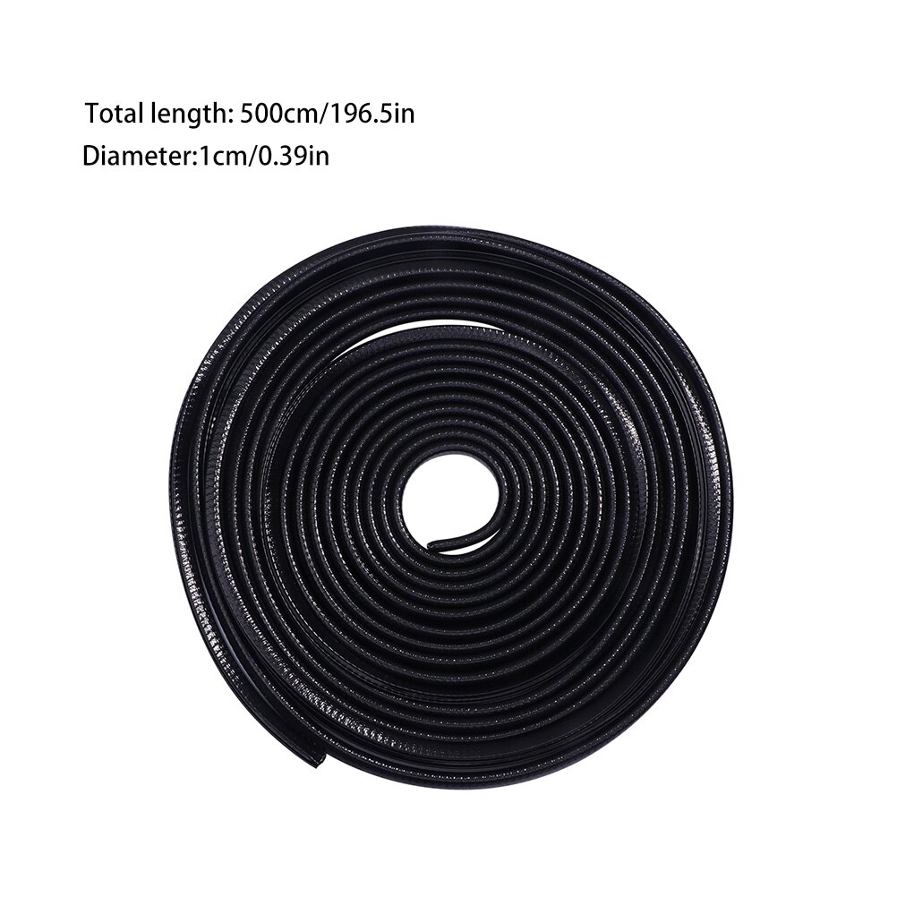 1 Pc Doot Edge Sealing Strip 5m Anti-Collision U Shape Scratch-Resistant Door Edge Guard Protector Sealing Strip Trim Seal Tape