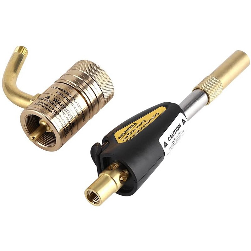 Turbo Torch Tips Gas Self Ignition Turbo Torch Regulator Brazing Soldering Welding Plumbing Tool Home Accessory