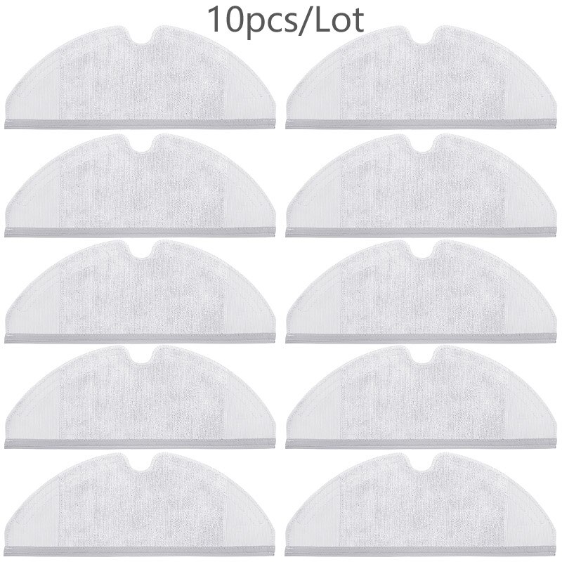 Wkład filtra wycierać zbiornik na wodę robić xiaomi Roborock S50 S51 S55 T60 T61 akcesoria robić odkurzaczy wymiana: 10 szt MOP