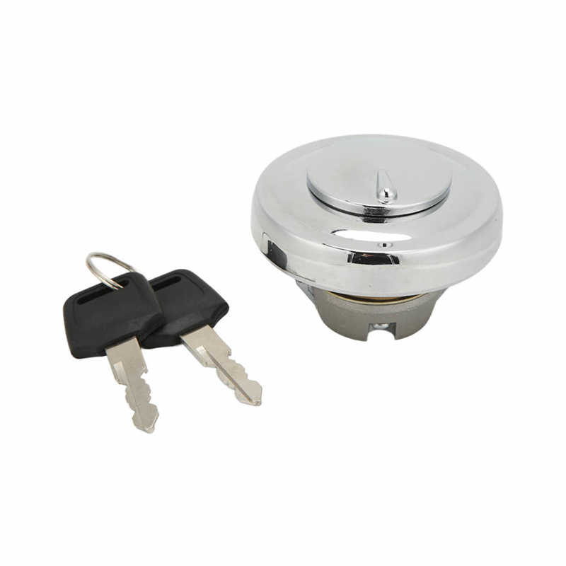 Motorcycle Fuel Tank Cap Perfect Fit Lock Oil Tank Cover Durable Aluminum for Repair