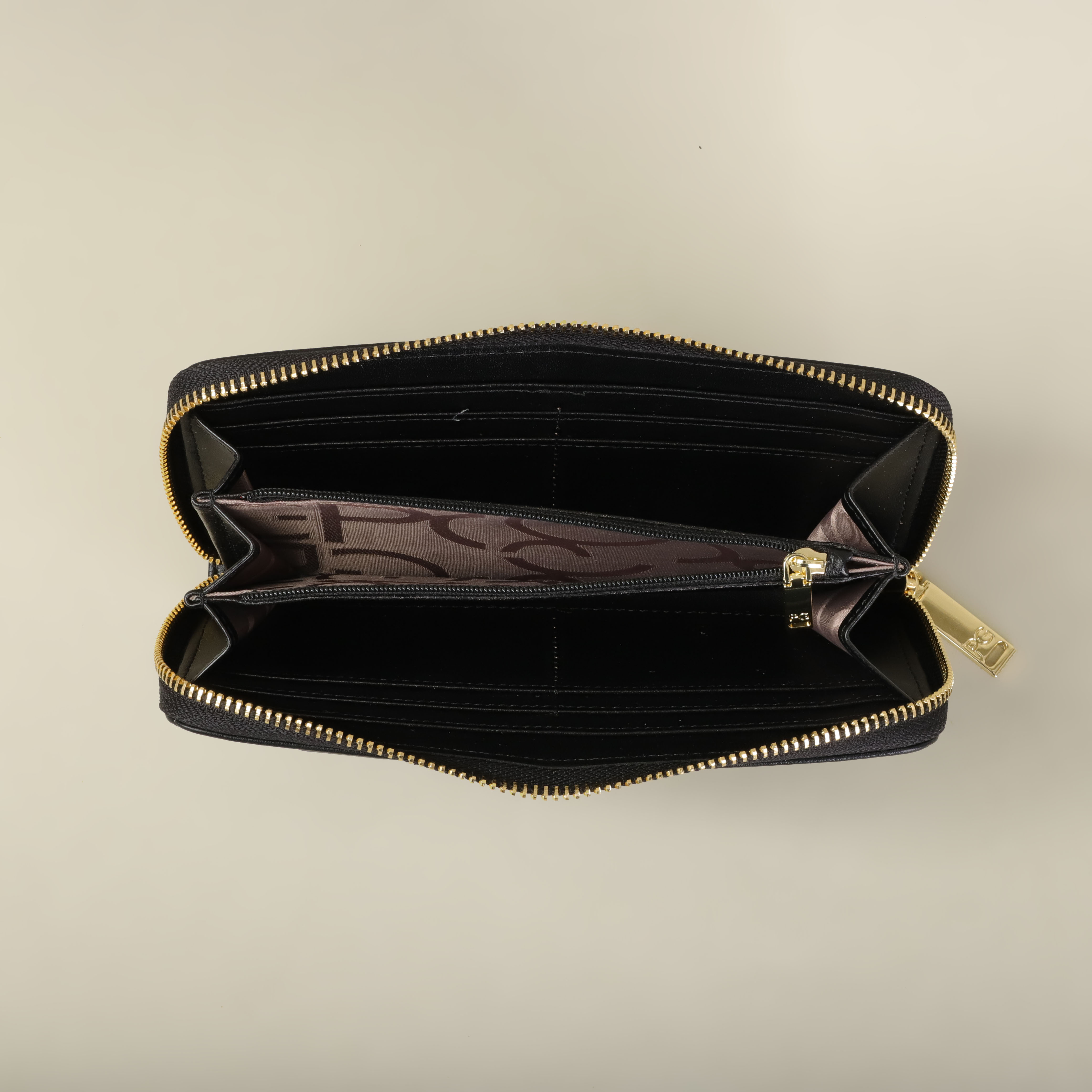 PG portefeuille femme grande capacité portefeuille rectangulaire porte-carte sac à main avec fermeture éclair pour/soirée/femme/téléphone portable/dame/fête