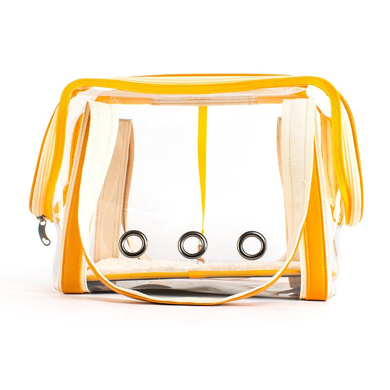 Window Cat Backpack Space Carrier for Cat Transport Bag Breathable Travel Transparent Backpack with Tape Cat Pet Carrier: transparent cat bag