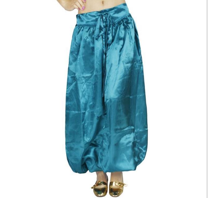 Pantalones bombachos de estilo Tribal para danza del vientre, pantalón indio de danza del vientre, pantalones bombachos egipcios para Navidad, Color sólido,
